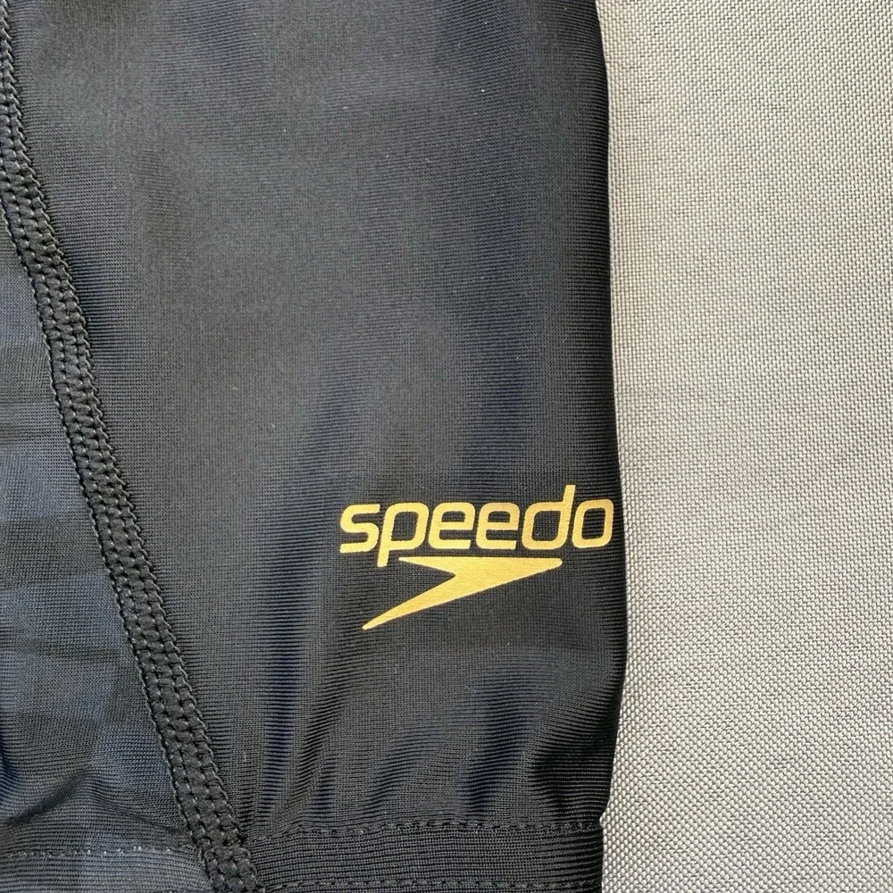 Speedo Black Deep Storm - Anthracite Pro LT Jammer Shorts Mens‎ Size 32 NEW!